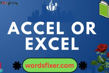 accel or excel