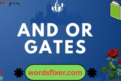 and or gates