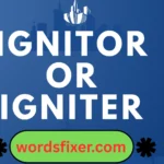 ignitor or igniter