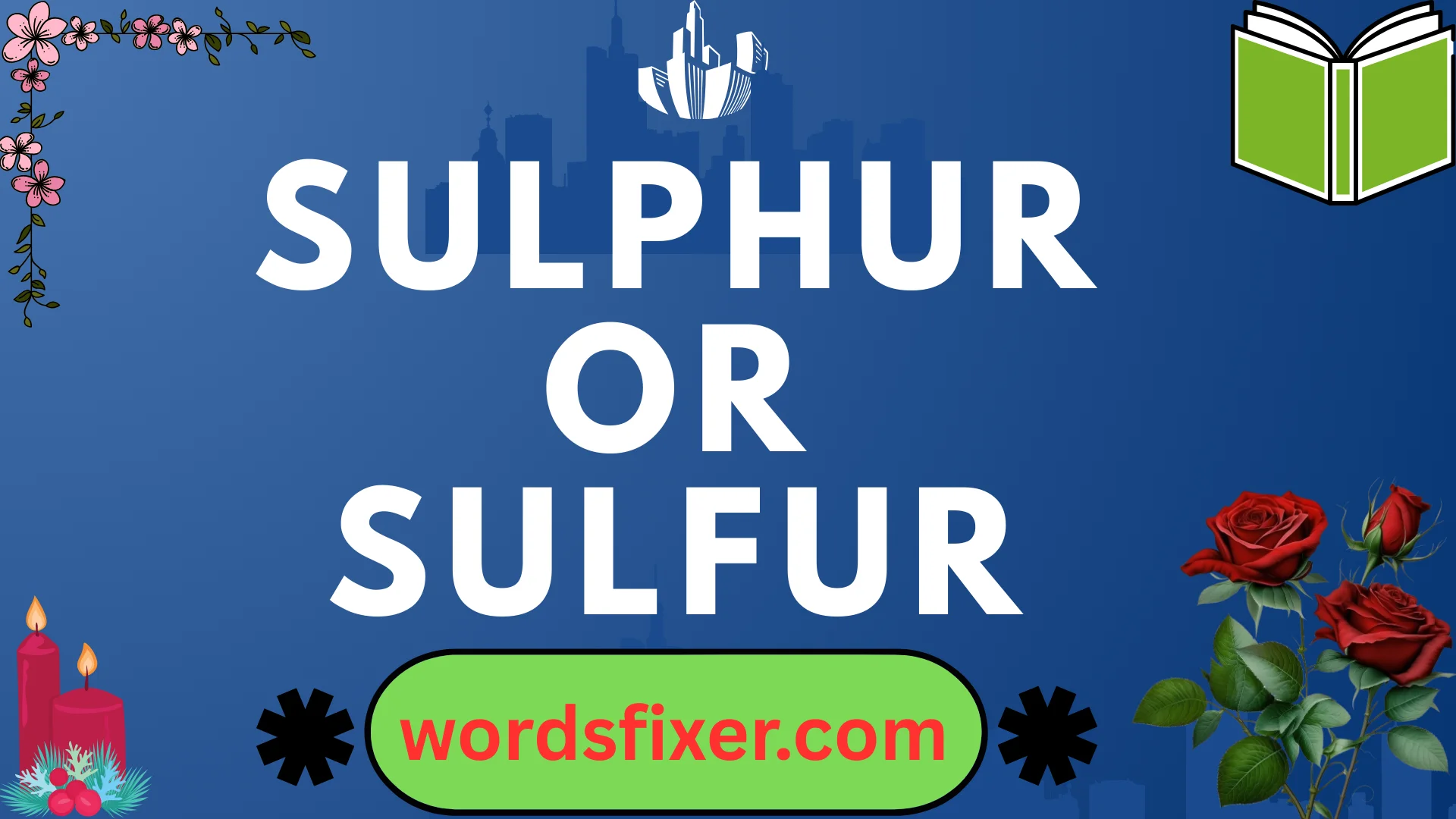 sulphur or sulfur