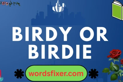 birdy or birdie