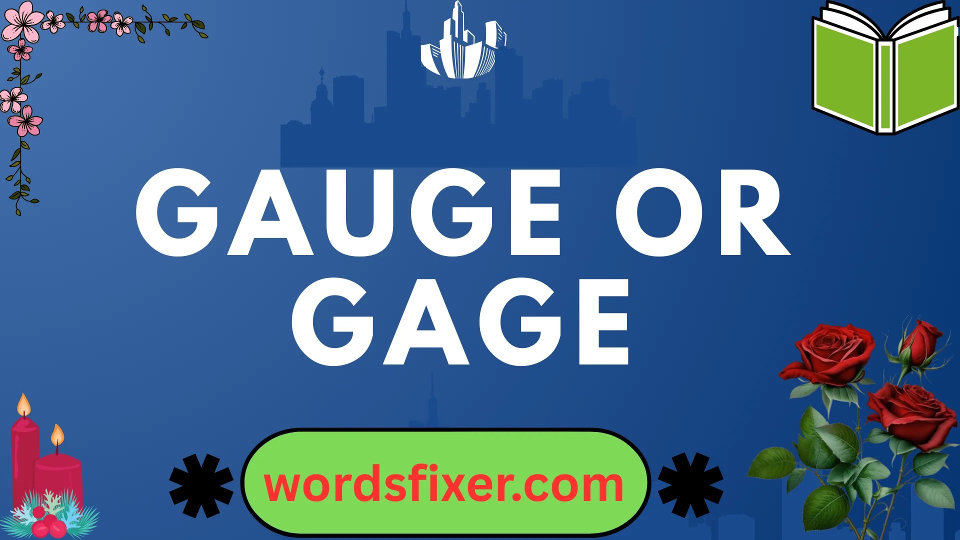gauge or gage
