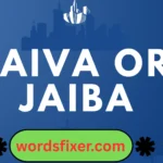 jaiva or jaiba