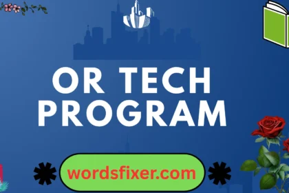 or tech program