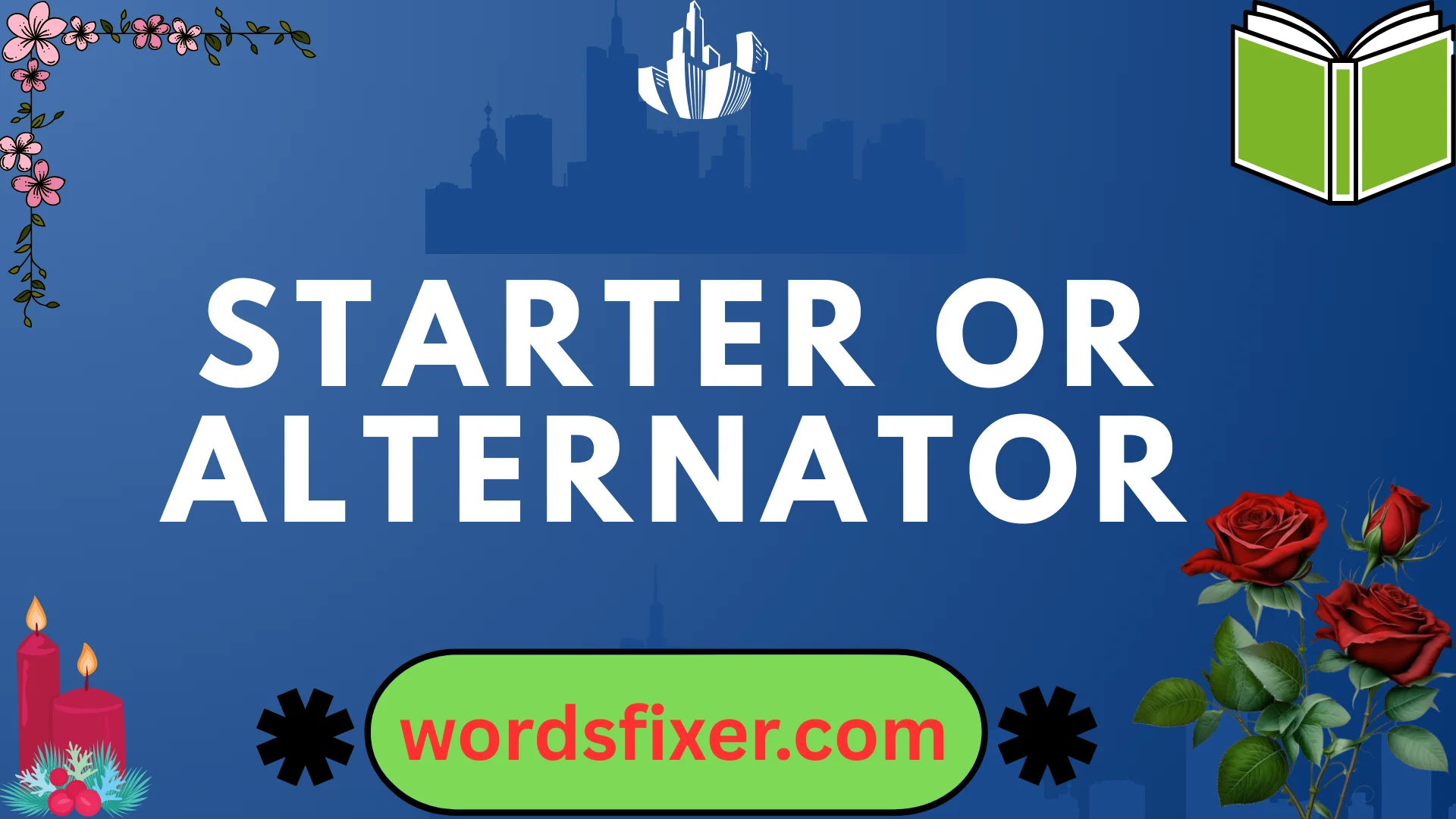 starter or alternator