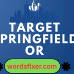 target springfield or