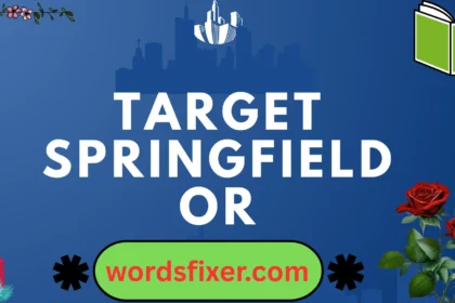 target springfield or