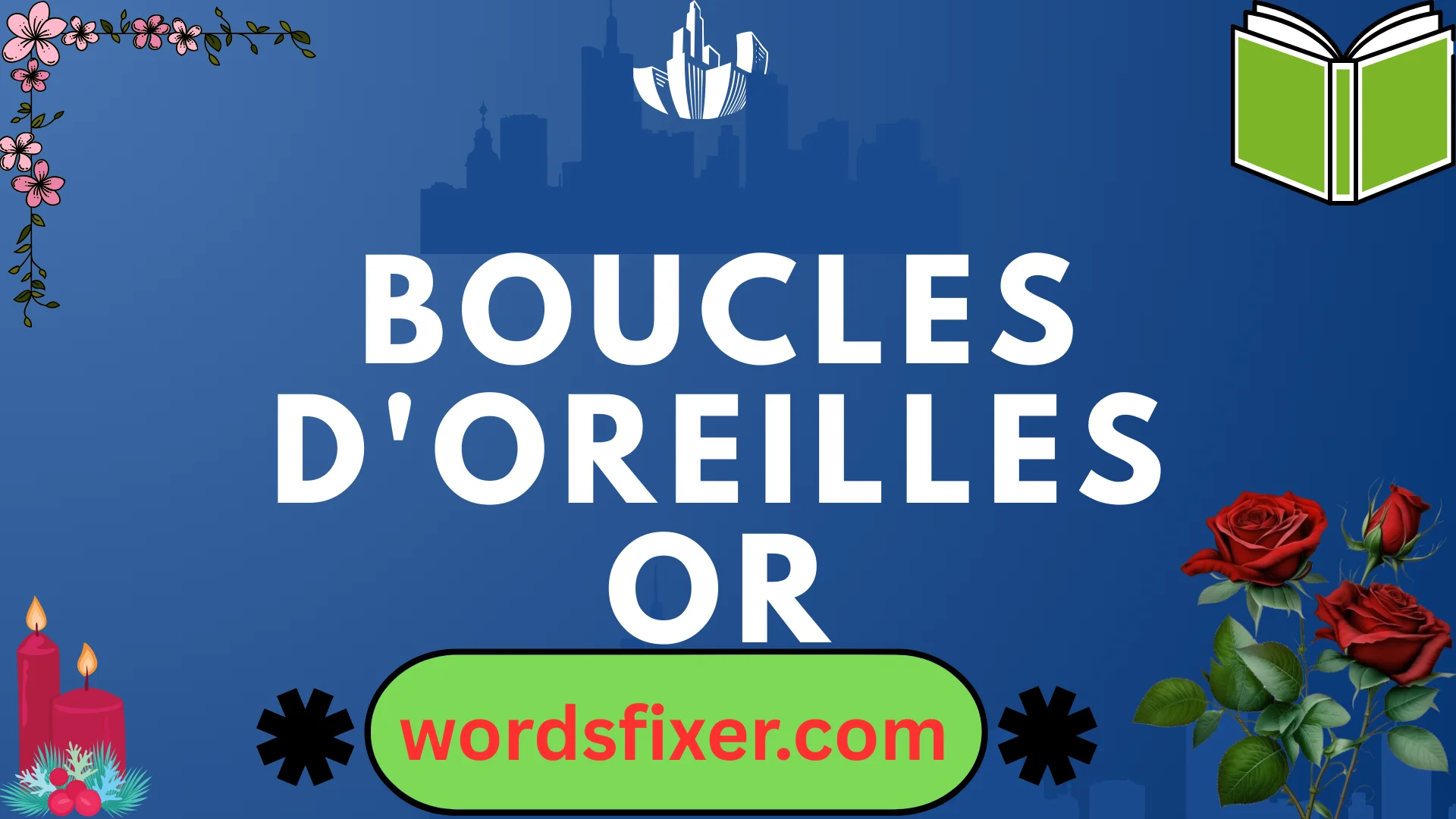 boucles d'oreilles or