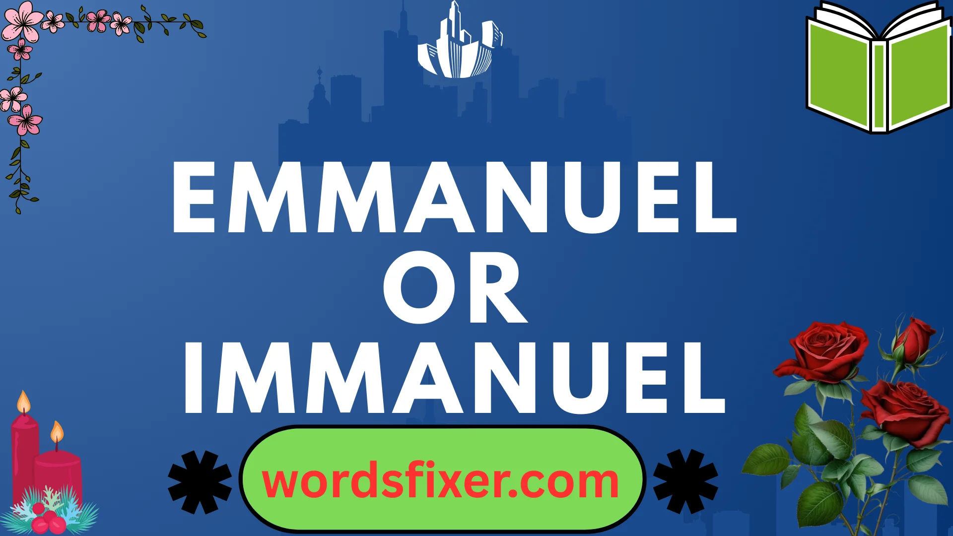 emmanuel or immanuel