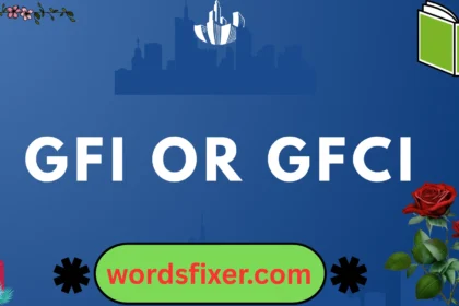 gfi or gfci