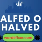 halfed or halved