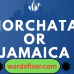 horchata or jamaica