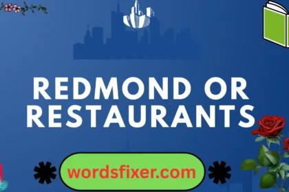 redmond or restaurants