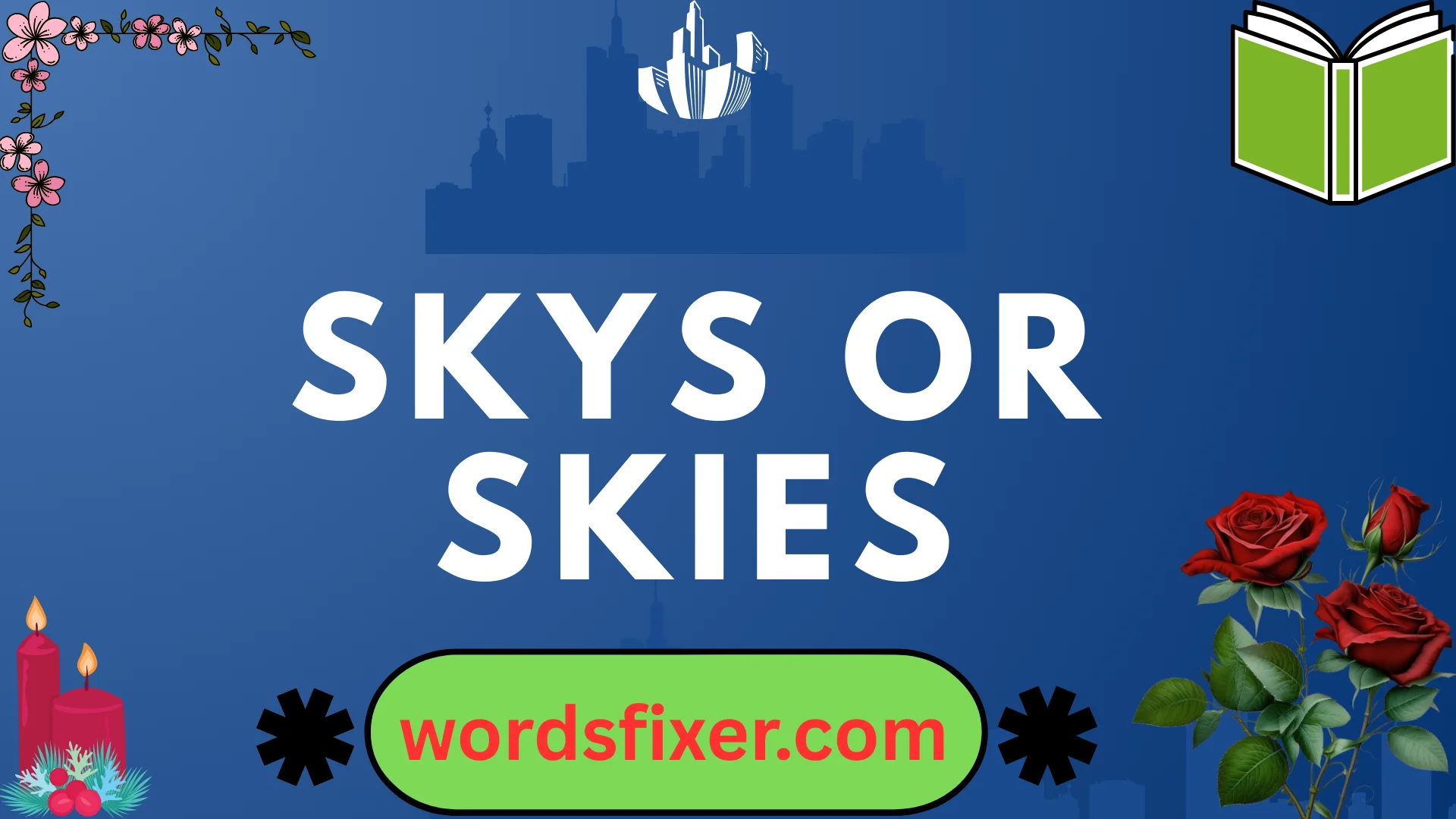 skys or skies