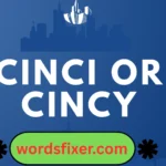 cinci or cincy