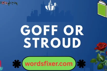 goff or stroud