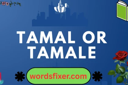 tamal or tamale